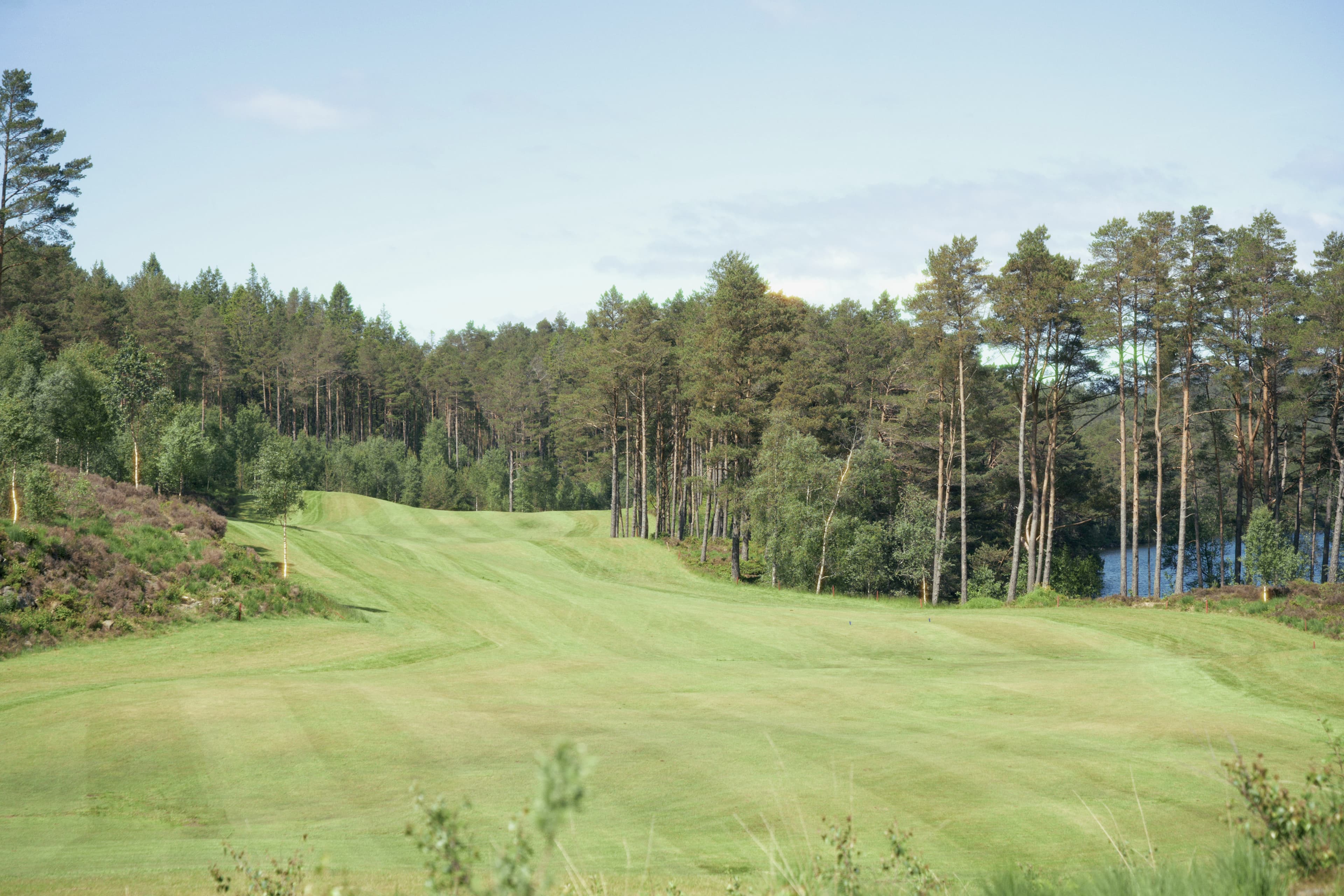 Oversiktibilde Haugaland Golfklubb hull 3 bilde av fairway 00000001
