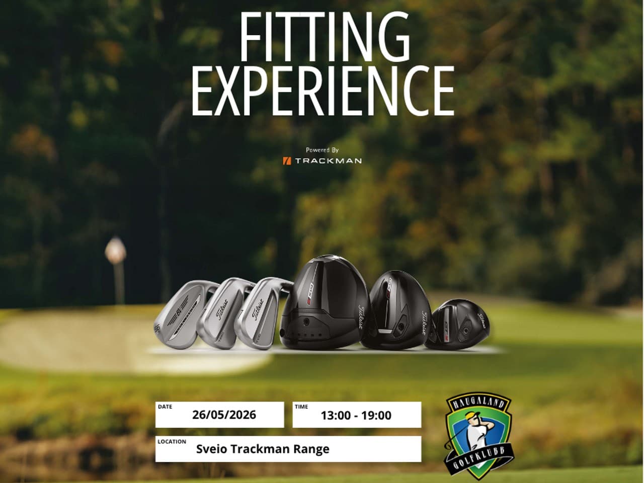 Titleist kommer til Sveio Trackman Range! ⛳️